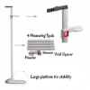 Detchable attachments with wall spacer and header with stable platform.