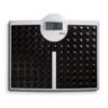 With a 440 lb (200 kg) weight capacity, an extra-wide platform, and a non-slip rubber-coated surface for safety, the SECA 813 digital flat scale provides accuracy and longevity. It guarantees precise and dependable weighing with convenient step-on access and is suited for individual patient use in medical settings or at home.