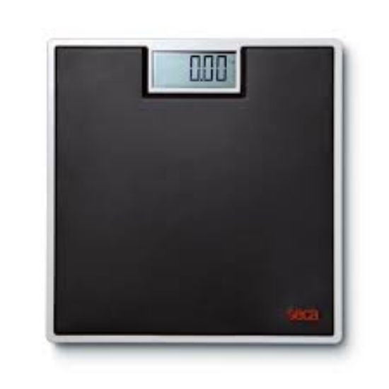 The basic model's timeless design commands attention, complemented by a high-quality rubber coating that provides a satisfying tactile experience. Weight readings on the display are effortlessly clear due to the unusually large LCD figures.